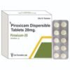 PIROXICAM TABLETS 20mg